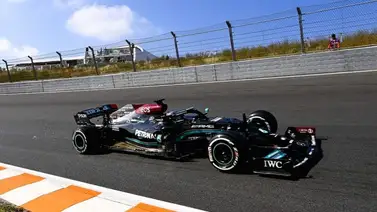 Hamilton el más rápido en el primer libre de Zandvoort Hamilton el más rápido en el primer libre de Zandvoort
