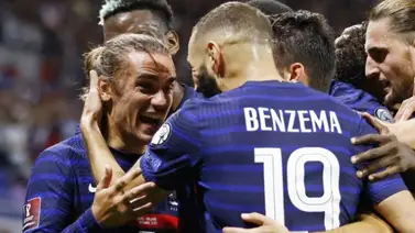 Griezmann y Benzema liberan de la mala racha a Francia Griezmann y Benzema liberan de la mala racha a Francia