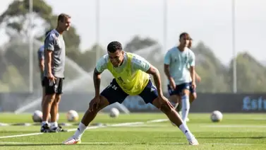 Murillo sobre el césped del Bernabéu: "He jugado en campos de arena" Murillo sobre el césped del Bernabéu: "He jugado en campos de arena"