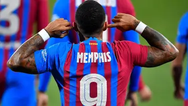 Eto'o: "Memphis puede echarse el equipo a la espalda" Eto'o: "Memphis puede echarse el equipo a la espalda"
