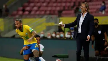 Gareca admite superioridad brasileña pero dice que Brasil llegó descansada Gareca admite superioridad brasileña pero dice que Brasil llegó descansada