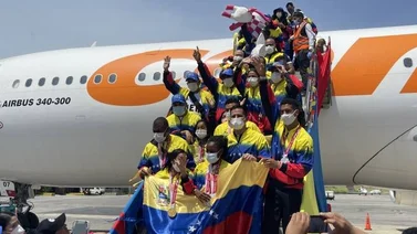 Delegación Paralímpica llega a Venezuela entre aplausos