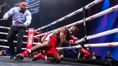 Holyfield pierde por nocáut técnico en el primer asalto contra Belfort Holyfield pierde por nocáut técnico en el primer asalto contra Belfort