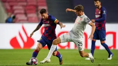 Müller: Es una lástima que el Barcelona ya no tenga a Messi Müller: Es una lástima que el Barcelona ya no tenga a Messi