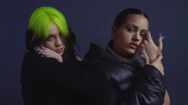 Billie Eilish y Rosalia ganan premio MTV de vídeo latino