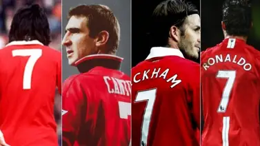 El "7": un dorsal con historia en el Manchester United El "7": un dorsal con historia en el Manchester United
