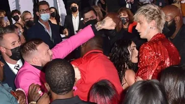 Otro escándalo más: McGregor se pelea con el novio de Megan Fox en los premios MTV