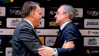 Tebas: "El Madrid tiene para fichar a Mbappé y Haaland juntos" Tebas: "El Madrid tiene para fichar a Mbappé y Haaland juntos"