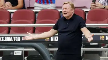Koeman: "Esto es lo que hay en este momento" Koeman: "Esto es lo que hay en este momento"