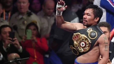 Pacquiao se retira: "Mi tiempo en el boxeo se ha acabado"