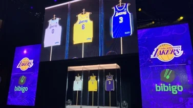 Lakers firman acuerdo por 100 millones de dólares con nuevo patrocinador