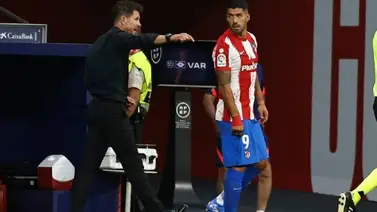 Simeone: "Cualquiera habría sacado a Suárez... e hizo dos goles" Simeone: "Cualquiera habría sacado a Suárez... e hizo dos goles"