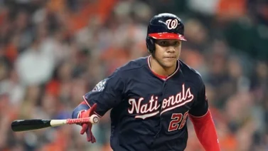 Juan Soto empata marca Nacionales de bases por bolas recibidas