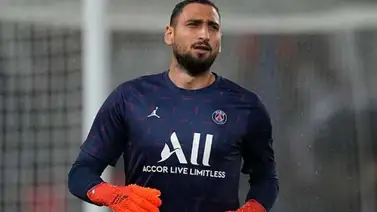 Gianluigi Donnarumma, descontento con su rol de suplente. Gianluigi Donnarumma, descontento con su rol de suplente.