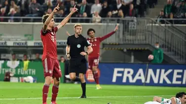 El Bayern se impone al colista (1-3) jugando con diez más de cuarenta minutos El Bayern se impone al colista (1-3) jugando con diez más de cuarenta minutos