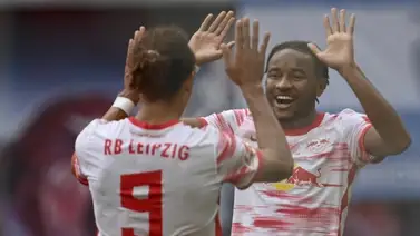 Leipzig despierta y golea al Hertha Berlín Leipzig despierta y golea al Hertha Berlín