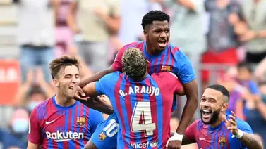 El Barça recupera la sonrisa y a Ansu Fati El Barça recupera la sonrisa y a Ansu Fati