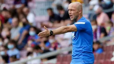 Schreuder: "Es el primer paso para Ansu Fati, hay que ir poco a poco" Schreuder: "Es el primer paso para Ansu Fati, hay que ir poco a poco"