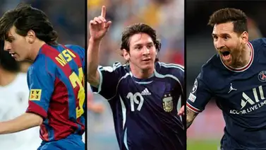Las primeras veces de Messi (+Videos) Las primeras veces de Messi (+Videos)
