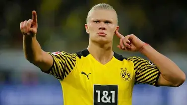 Haaland reaparece con doblete en triunfo del Dortmund Haaland reaparece con doblete en triunfo del Dortmund