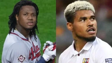 Vea aquí el encuentro entre Ronald Acuña Jr. y Josef Martínez (+Foto y Video)