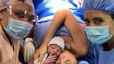 ¡Feliz con su retoño! María Gabriela Isler cuenta todos los detalles de su césarea ¡Feliz con su retoño! María Gabriela Isler cuenta todos los detalles de su césarea