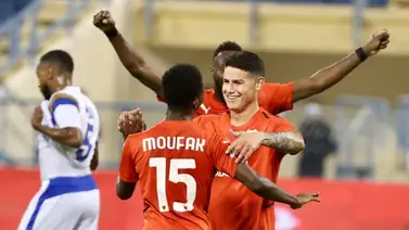 James marca su primer gol con el Al-Rayyan James marca su primer gol con el Al-Rayyan