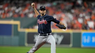 Charlie Morton, dura baja para los Bravos en la Serie Mundial (+Video)