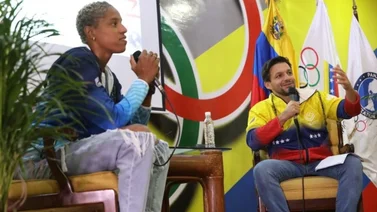 Medallistas olímpicos comparten con delegación venezolana en Juegos Panamericanos