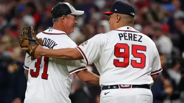 Greg Maddux y Eduardo Pérez, reencuentro de Serie Mundial (+Videos) Greg Maddux y Eduardo Pérez, reencuentro de Serie Mundial (+Videos)