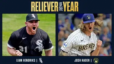 Sin sorpresas: Liam Hendricks y Josh Hader se llevan el "Relevista del Año" Sin sorpresas: Liam Hendricks y Josh Hader se llevan el "Relevista del Año"