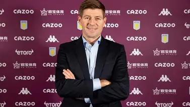 Steven Gerrard es el nuevo técnico del Aston Villa Steven Gerrard es el nuevo técnico del Aston Villa