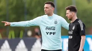 Lionel Scaloni responde al PSG: Messi está bien y si sigue así va a jugar Lionel Scaloni responde al PSG: Messi está bien y si sigue así va a jugar