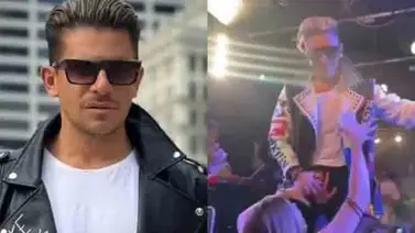 A Oscarcito le agarraron "el paquete" en España A Oscarcito le agarraron "el paquete" en España