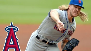 Un vikingo convertido en ángel: Noah Syndergaard llega a los Angelinos
