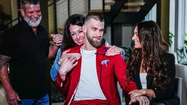 El selecto club al que se unió Bryce Harper con su MVP (+video)