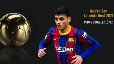 Pedri se corona como Golden Boy 2021 Pedri se corona como Golden Boy 2021