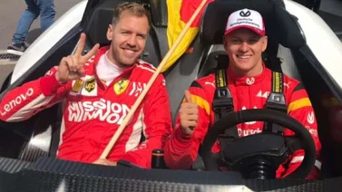 Mick Schumacher y Sebastian Vettel volverán a formar equipo en 2022