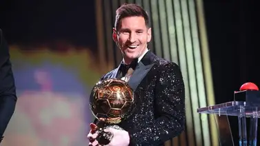 Lionel Messi, ganador del Balón de Oro 2021 Lionel Messi, ganador del Balón de Oro 2021