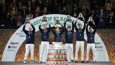 Daniil Medvedev gana la Copa Davis para Rusia