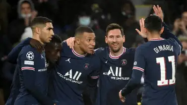 PSG golea al Brujas con los dobletes de Kylian Mbappé y Lionel Messi PSG golea al Brujas con los dobletes de Kylian Mbappé y Lionel Messi