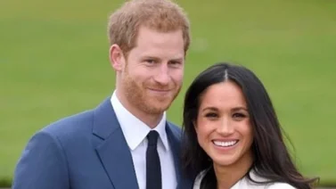 Duques de Sussex mostraron por primera vez la cara de su hija
