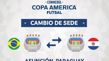 La Copa América Futsal 2022 se muda a Paraguay La Copa América Futsal 2022 se muda a Paraguay