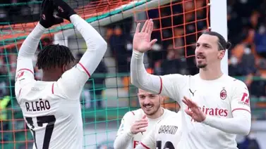 El Milan golea al Venezia con tanto del histórico Ibrahimovic El Milan golea al Venezia con tanto del histórico Ibrahimovic