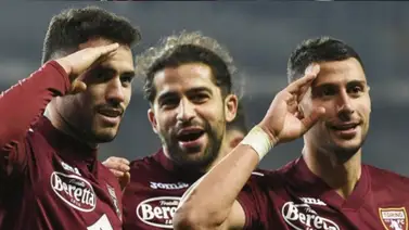Excompañeros del Torino le dedican goleada a Tomás Rincón Excompañeros del Torino le dedican goleada a Tomás Rincón