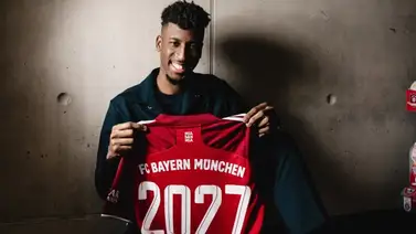 Coman amplía su vínculo con el Bayern Múnich hasta 2027 Coman amplía su vínculo con el Bayern Múnich hasta 2027