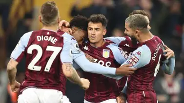 Philippe Coutinho se estrena con el Aston Villa en su regreso a la Premier League Philippe Coutinho se estrena con el Aston Villa en su regreso a la Premier League