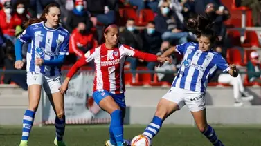 Deyna Castellanos marcó doblete salvador para el Atlético de Madrid Deyna Castellanos marcó doblete salvador para el Atlético de Madrid