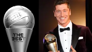 Robert Lewandowski y Alexia Putellas ganadores del The Best Robert Lewandowski y Alexia Putellas ganadores del The Best