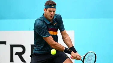 Juan Martín del Potro acelera su preparación bajo la lluvia